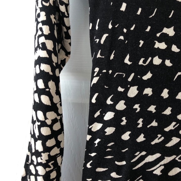 MAXMARA Stretch Jersey Faux Wrap Top M - Picture 8 of 10